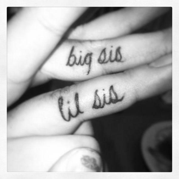 Cute Sister Tattoo Ideas