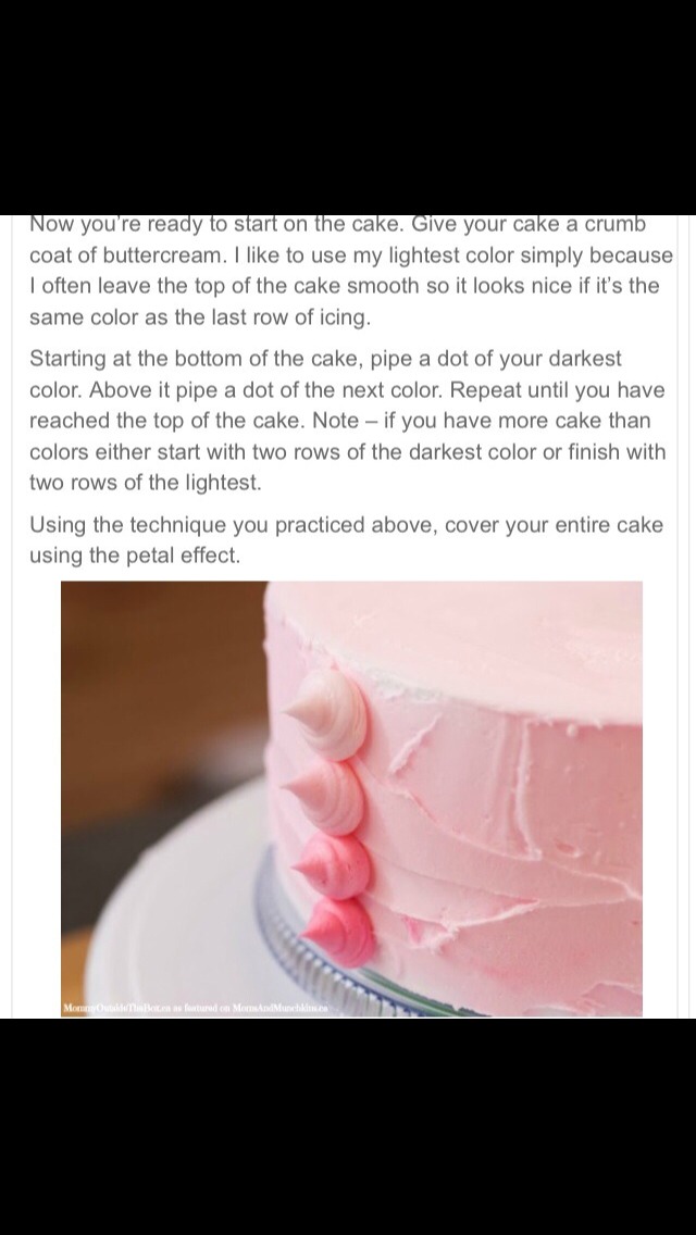 Ombré Cake Tutorial! So Cool!