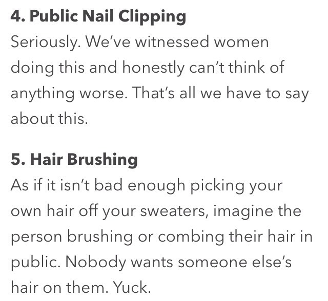5⃣ Rude Beauty Habits Every Woman Should Avoid!