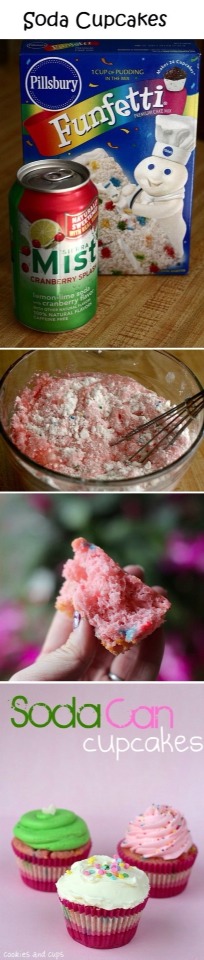 Soda cupcakes!