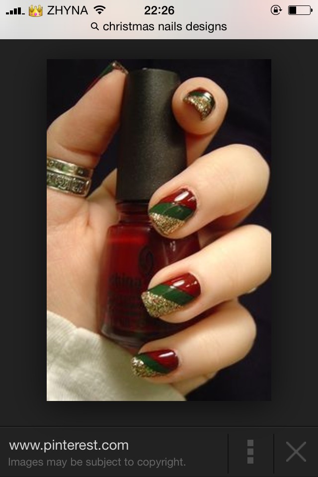 Christmas Nail Designs 