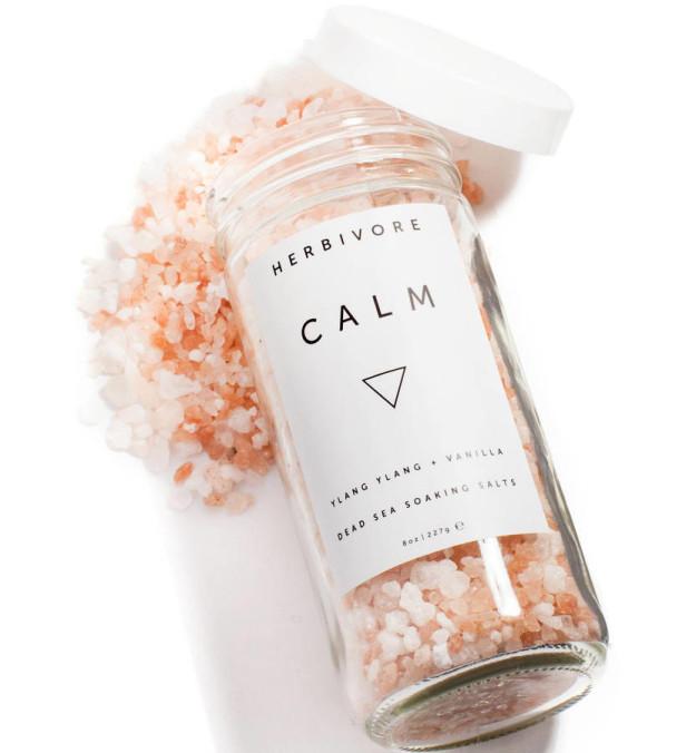 These soothing Dead Sea salts.For truly relaxing baths. By The Estate Yard