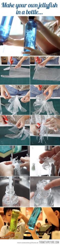 Make your own jellyfish in a jar (super easy btw)

https://www.pinterest.com/pin/190840102937562419/