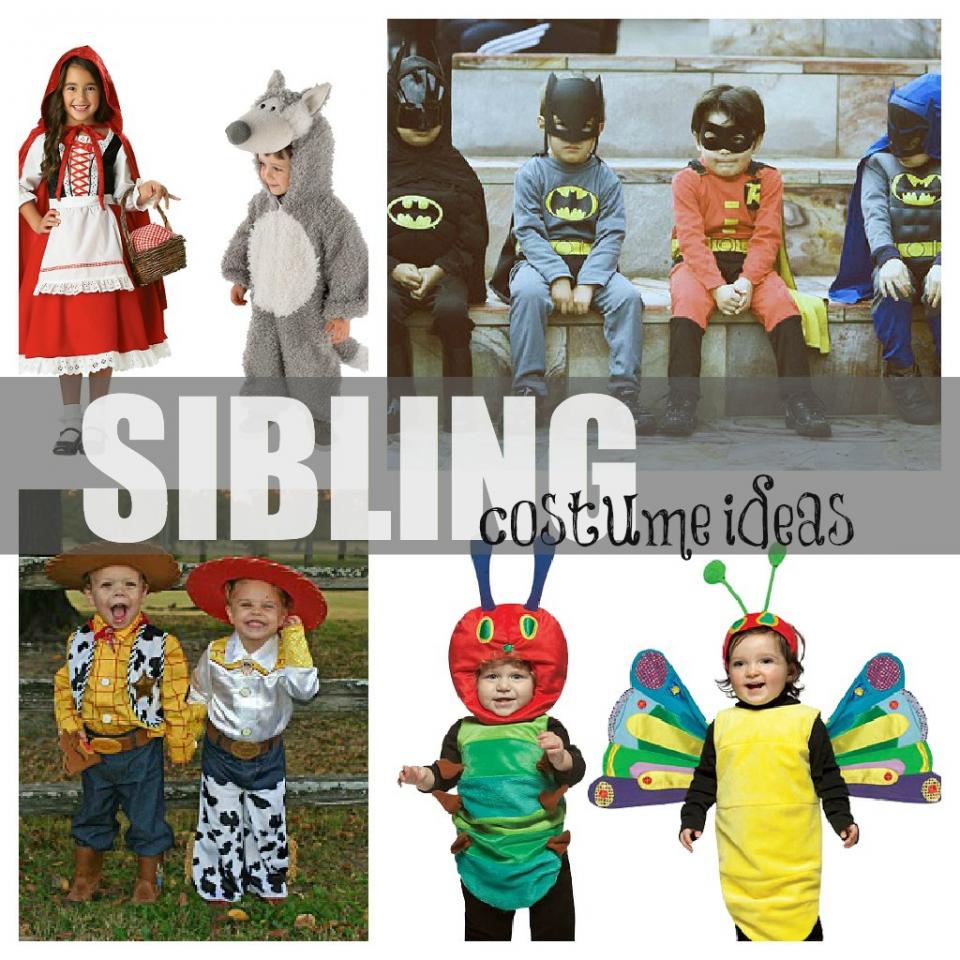 Siblings Halloween Costume Ideas