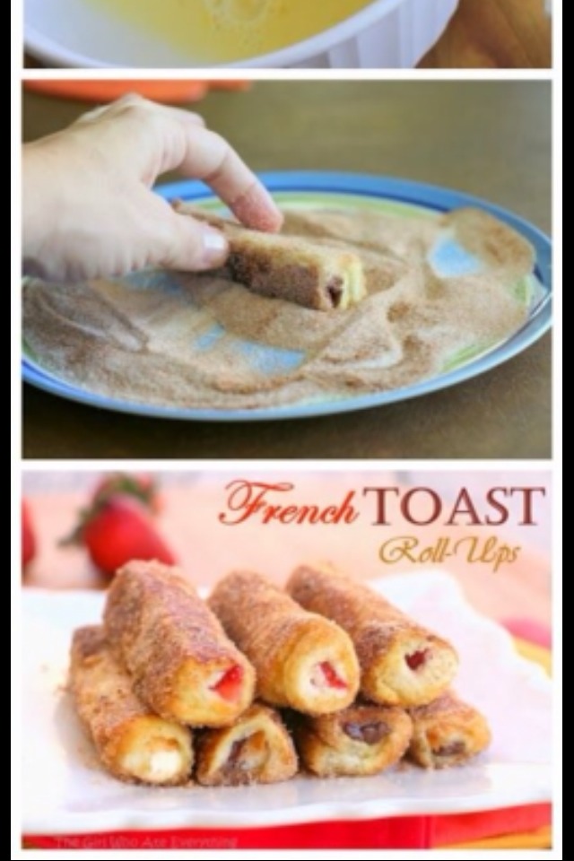 French Toast Roll Ups