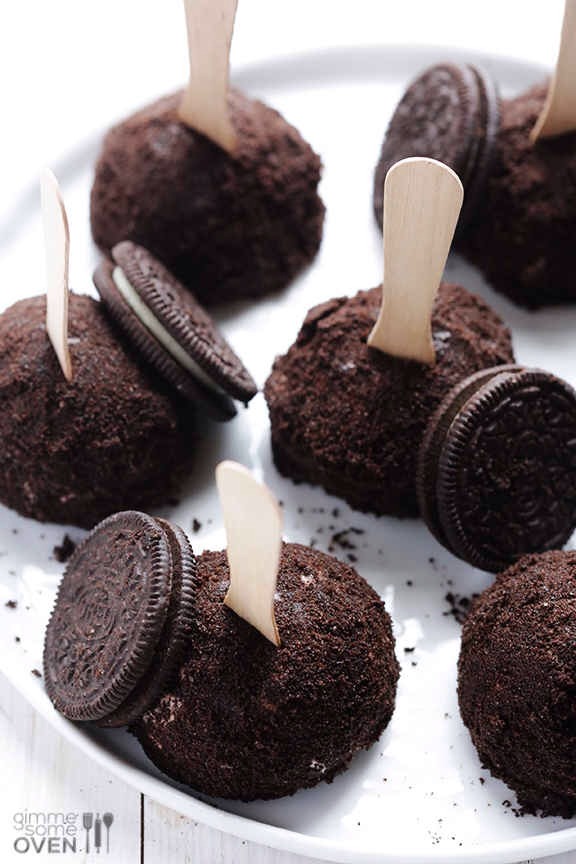 16. Oreo ice cream truffles 