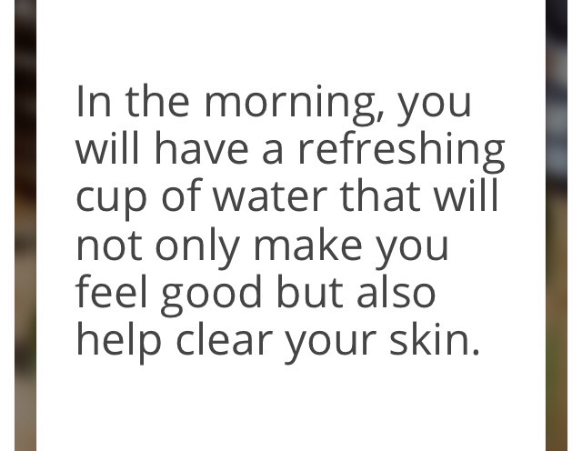 Clear Skin Detox Water!!!🍹💪