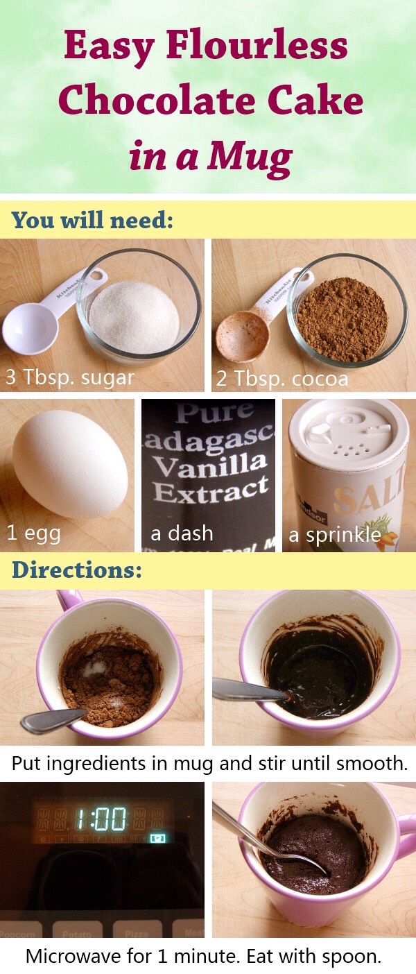 Brownie In A Mug Recipe