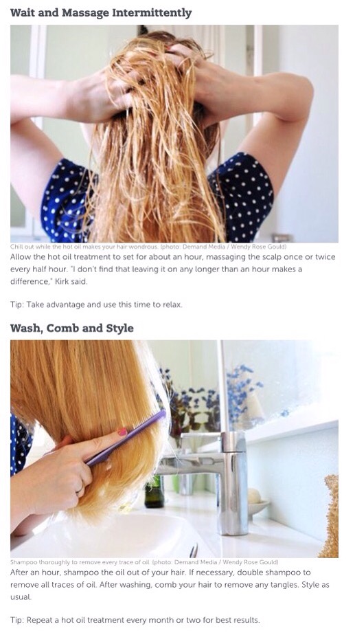 Hot Oil Treatment 