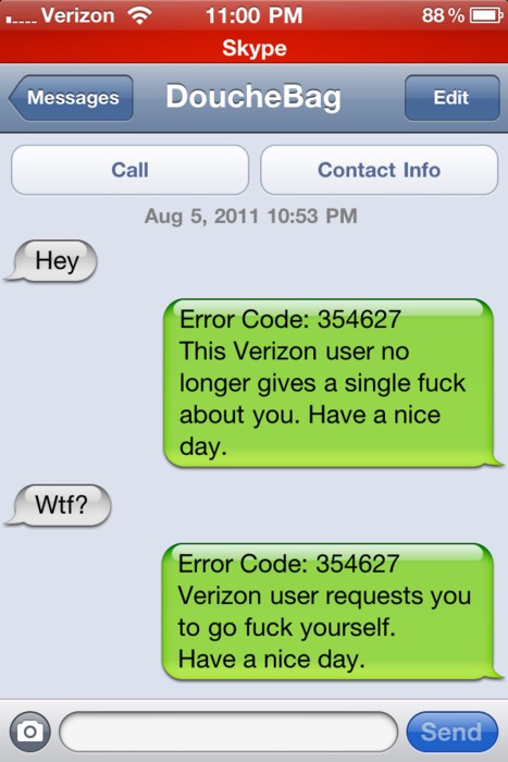 Funny Text Messages