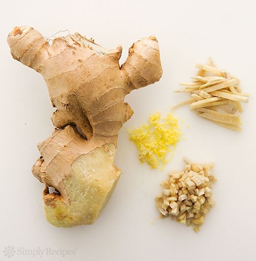 A tablespoon of grated ginger