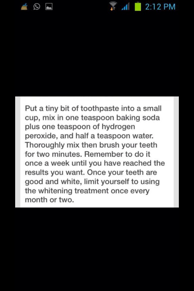White teeth 