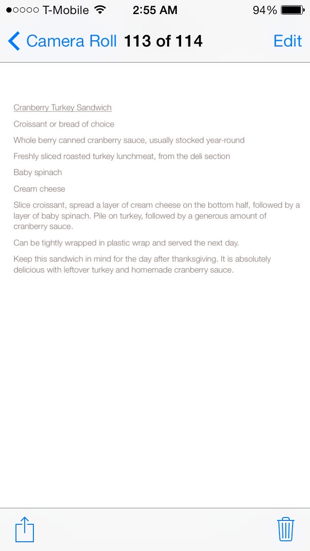 I got this recipe from a website about a year ago. It's delicious fantastic for leftovers from Thanksgiving. enjoy and good luck.