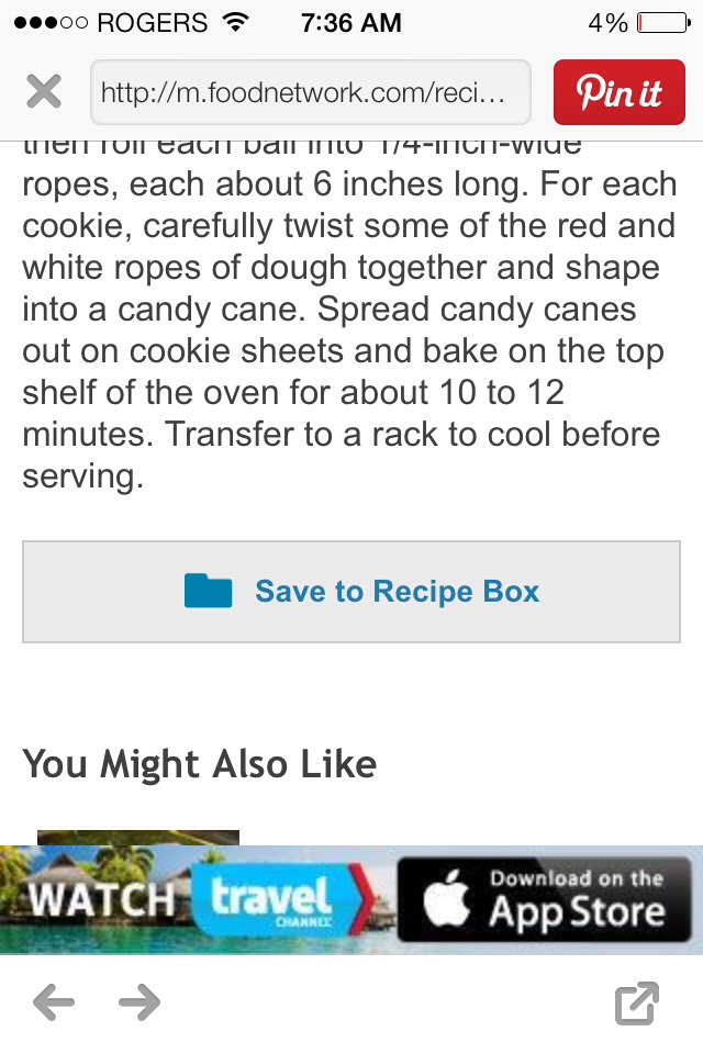Candy Cane Cookie Recipe!