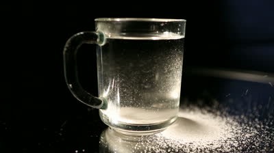 Get 1/2 cup of sugar and 8 tablespoons of water and mix