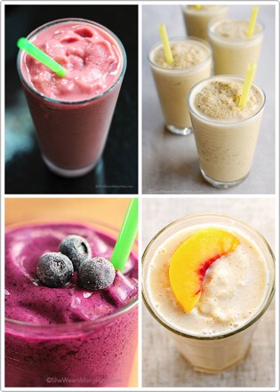 Perfect Spring Smoothies #springforward 