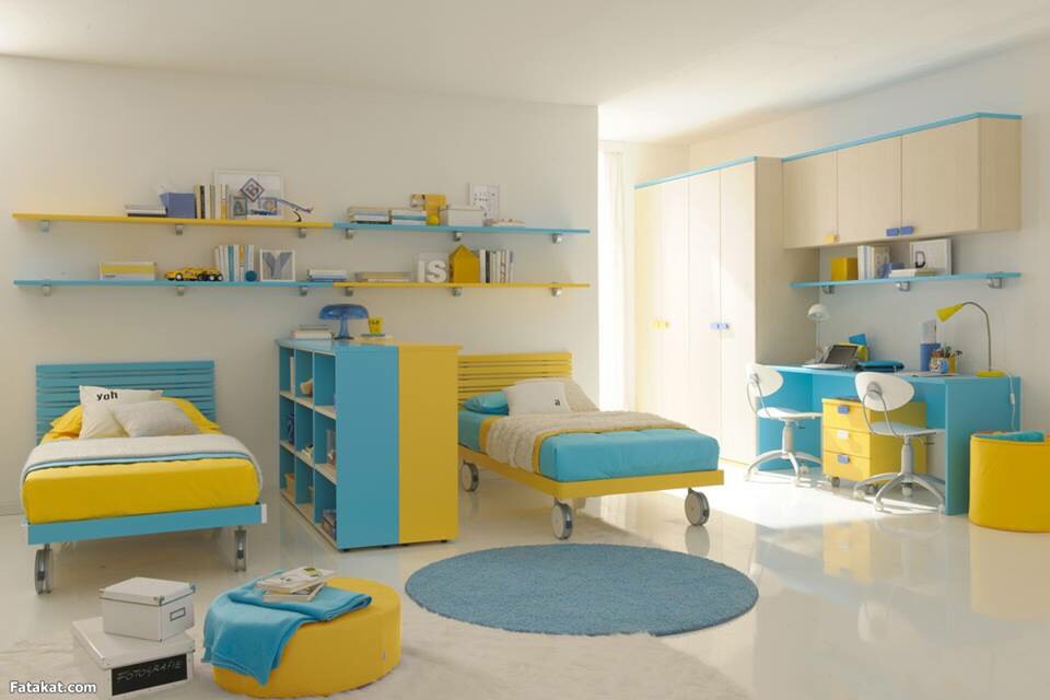 Awesome Bedroom Design Idea For Twins  