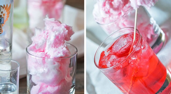 Cotton Candy Cocktail Yum!