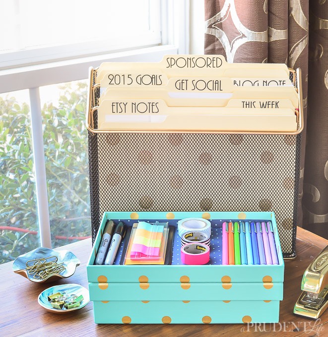 Keep things colourful and pretty
