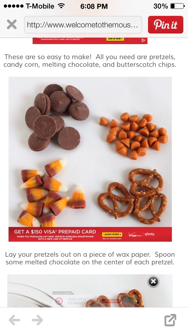 🎉DIY Pretzel Turkeys! Great For Thanksgiving!🎈🎈🎊🎊 Like For More💝👍👍👍💎⭐️✨🎀