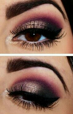 beautiful  fall and winter makeup 