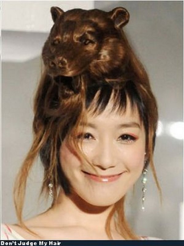 weird crazy hair styles