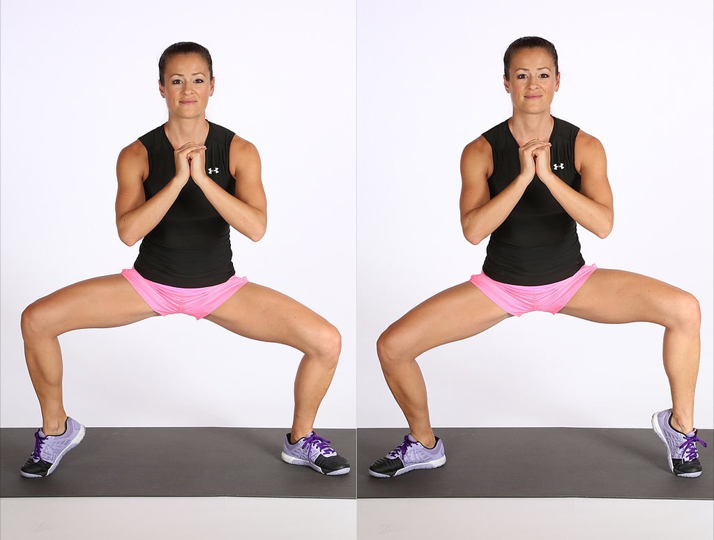 100 sumo squats