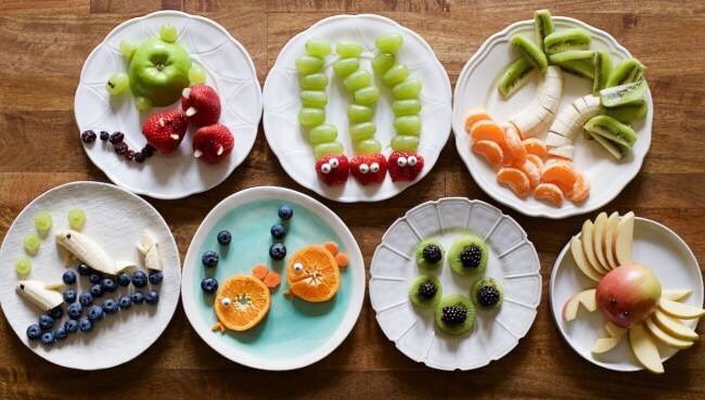 Adorable Ideas To Serve Fruits And Veggies To Kids. 