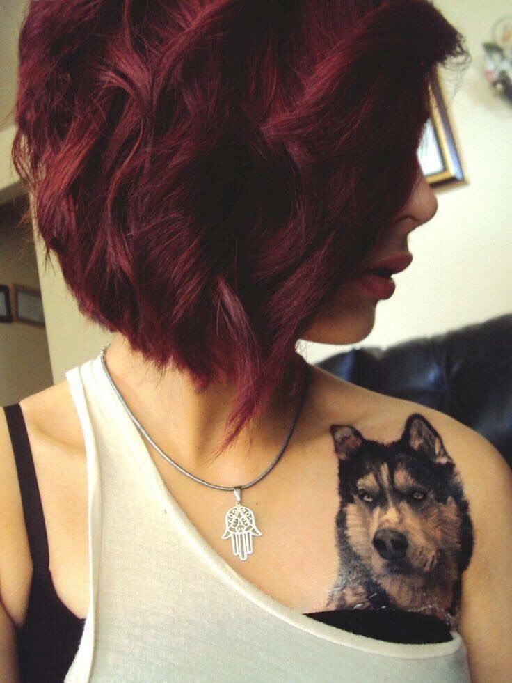 Beautiful Red Hairstyle❤️❤️❤️