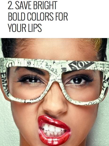 Makeup Tricks For Girls That Wear Glasses