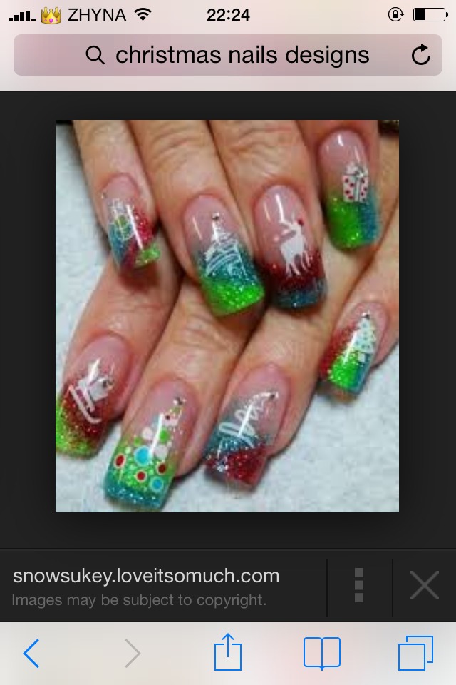 Christmas Nail Designs 