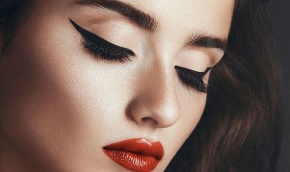 Then I do my makeup( not like this) but I use basic white, Baige, and brown eyeshadow and then mascara and blush