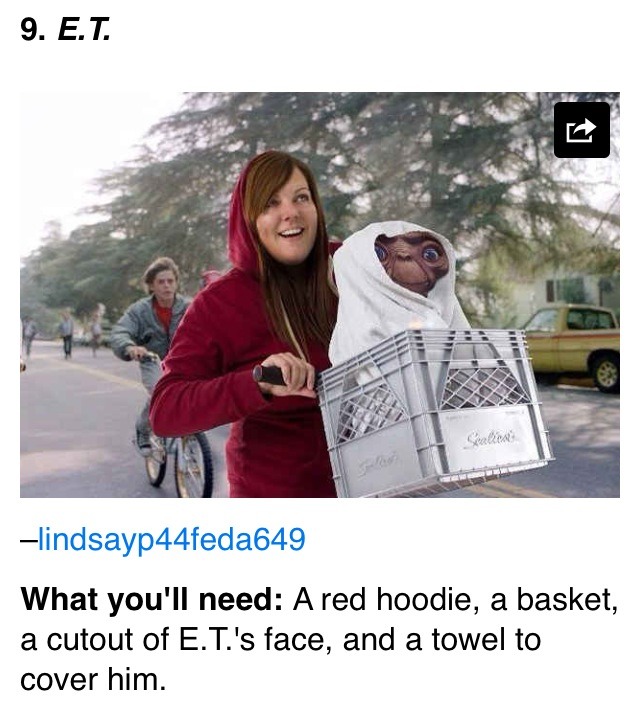 2⃣7⃣ Simple Costumes You Can Totally Make The Day Before Halloween! #HalloweenTip