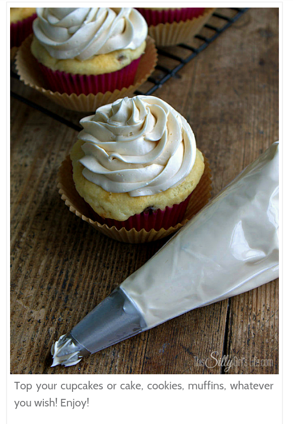 Chocolate Chip Pancakes Cupcakes With Maple Buttercream Frosting!