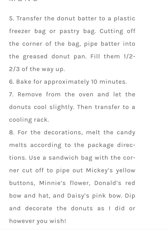 Make Your Own Disney Donuts 