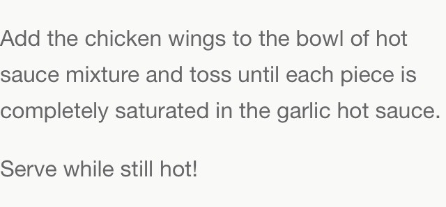 ✨ Delicious Garlic Hot Wings With Texas Pete Sauce✨😋