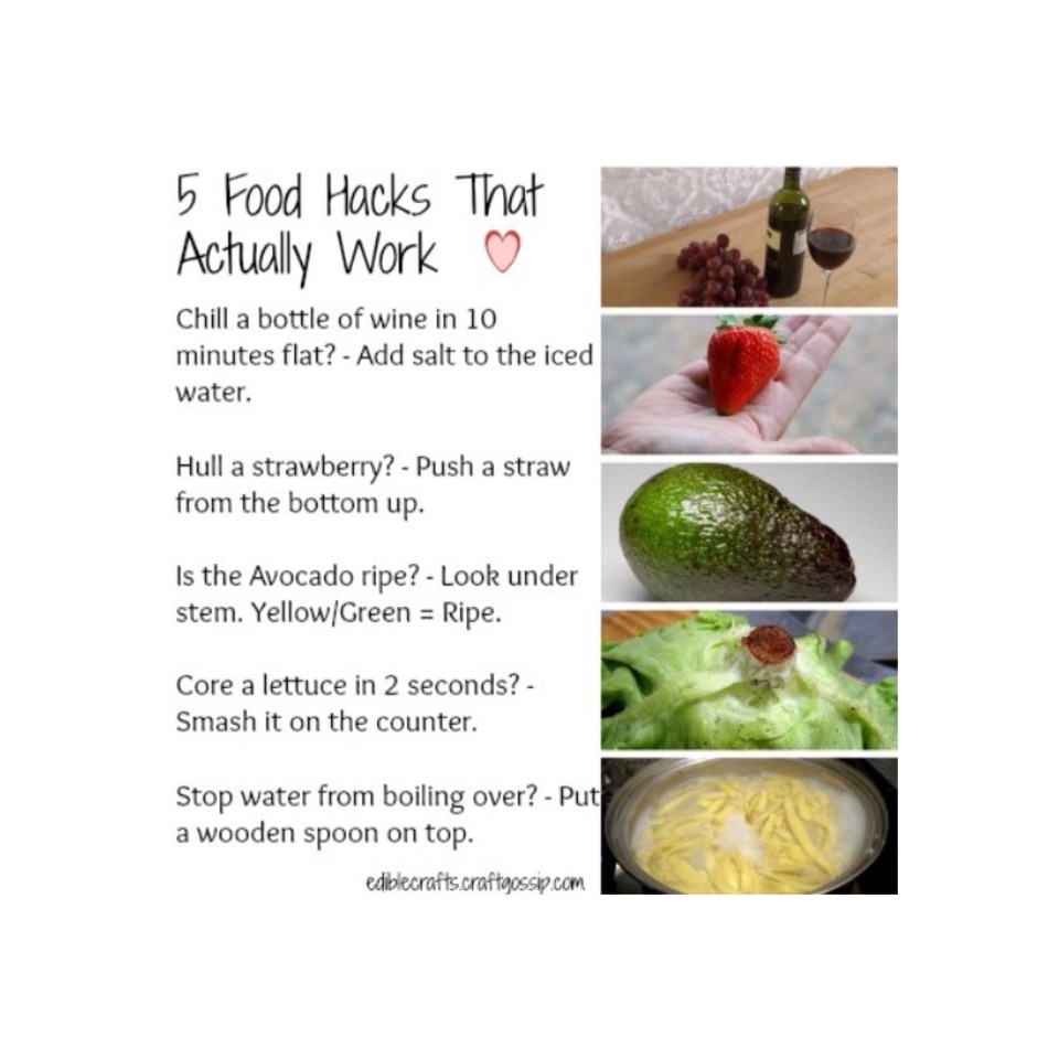 Amazing Food Hacks