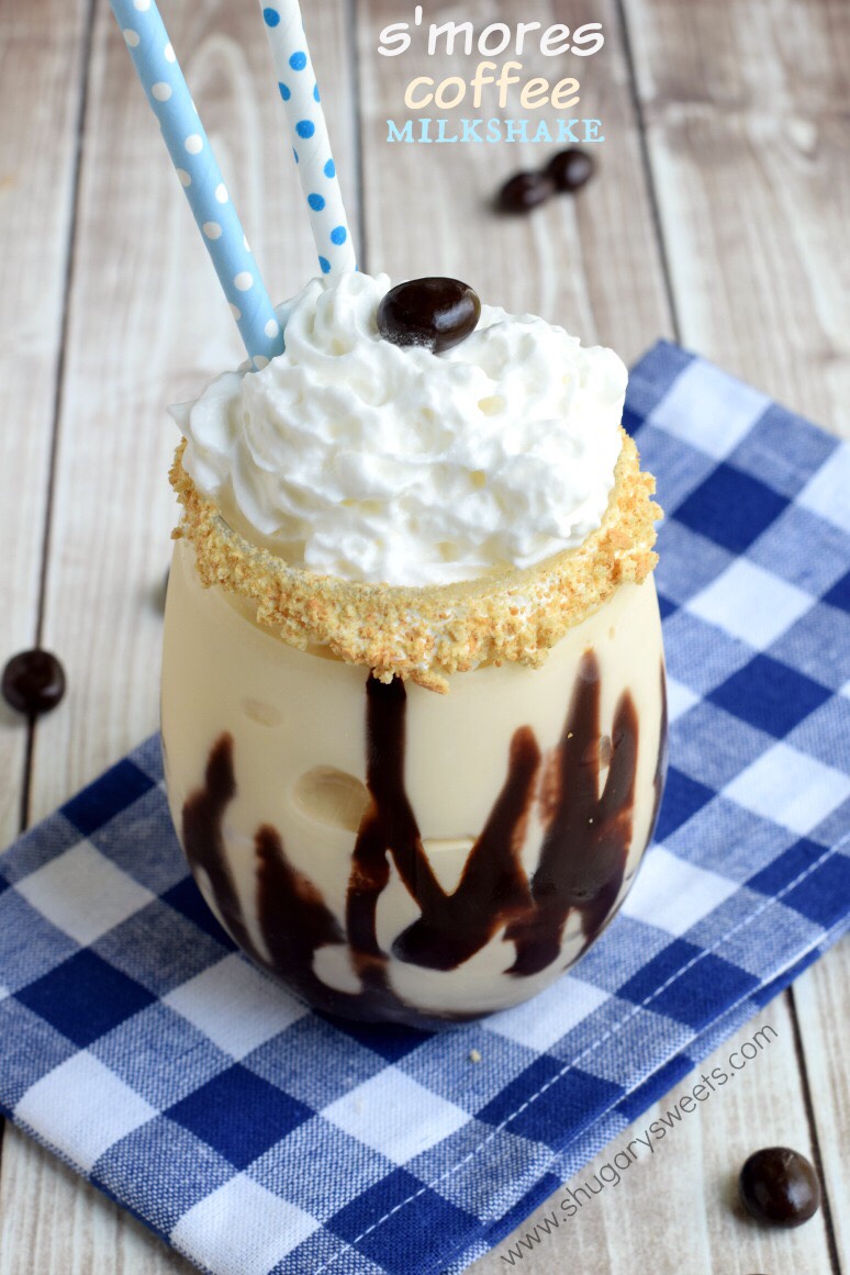 Smore's Coffee Milkshake