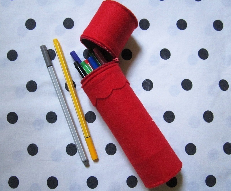 You now have an awesome pencil case!