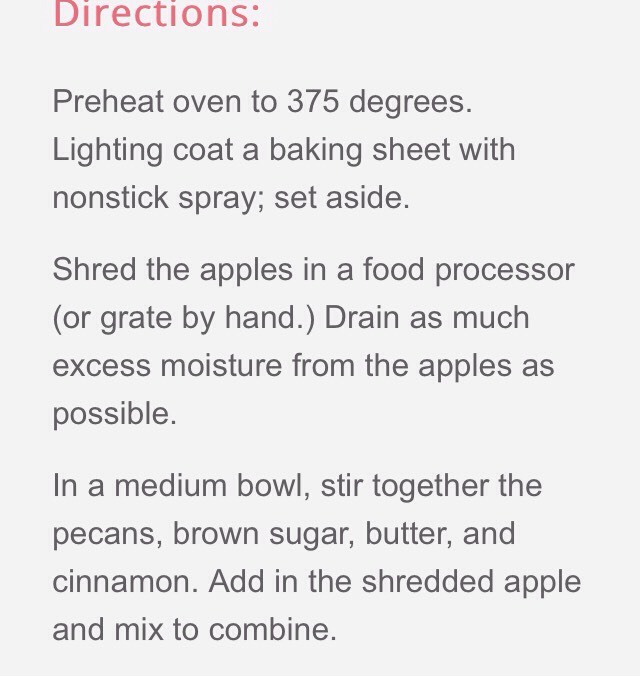 Apple pecan pie rolls 
