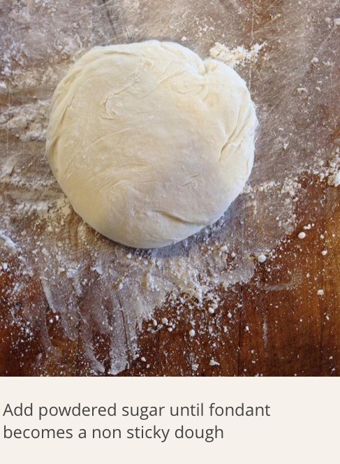 Homemade Fondant In Four Simple Steps! Perfect for Holiday Cakes! Only 2 Ingredients!