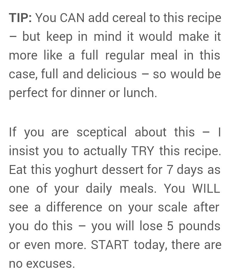 Yummy Detox Yogurt!