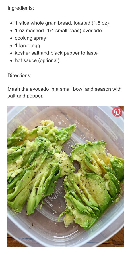 "HEALTHY 5-MINUTE AVOCADO TOAST WITH EGG"