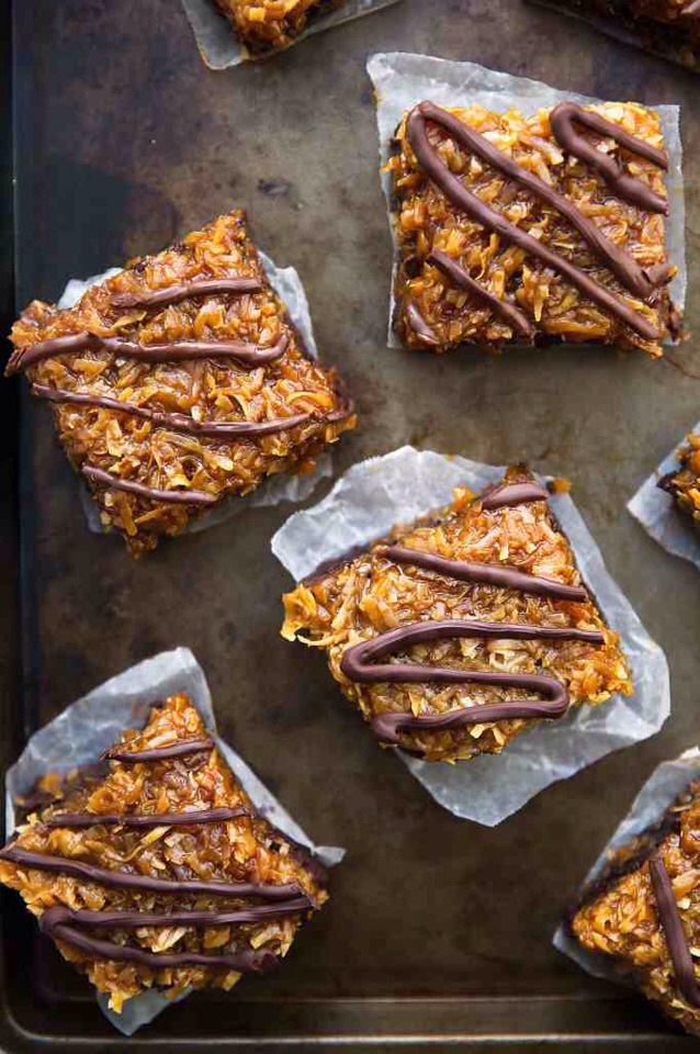 SAMOAS BROWNIES😋