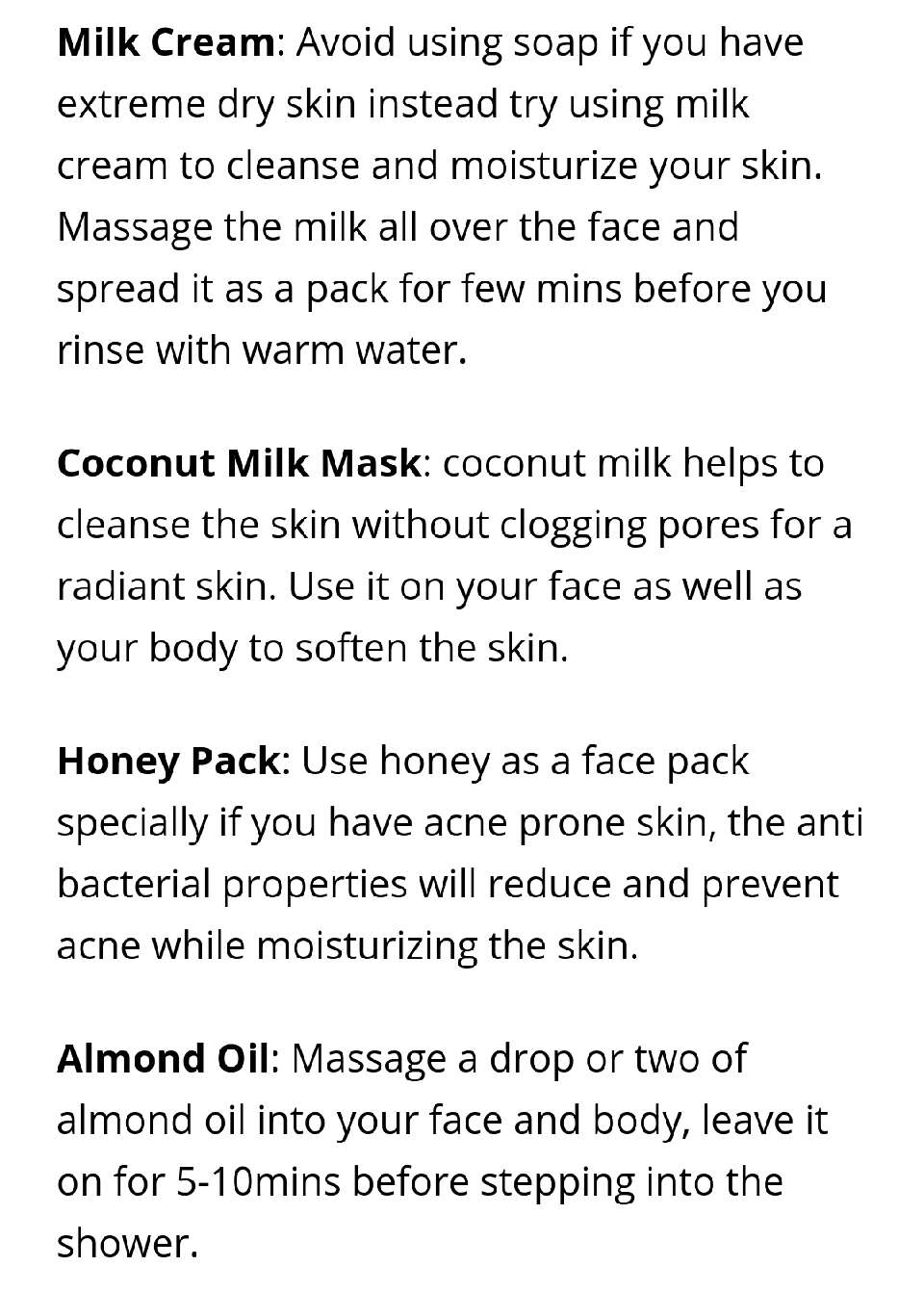 Dull winter skin