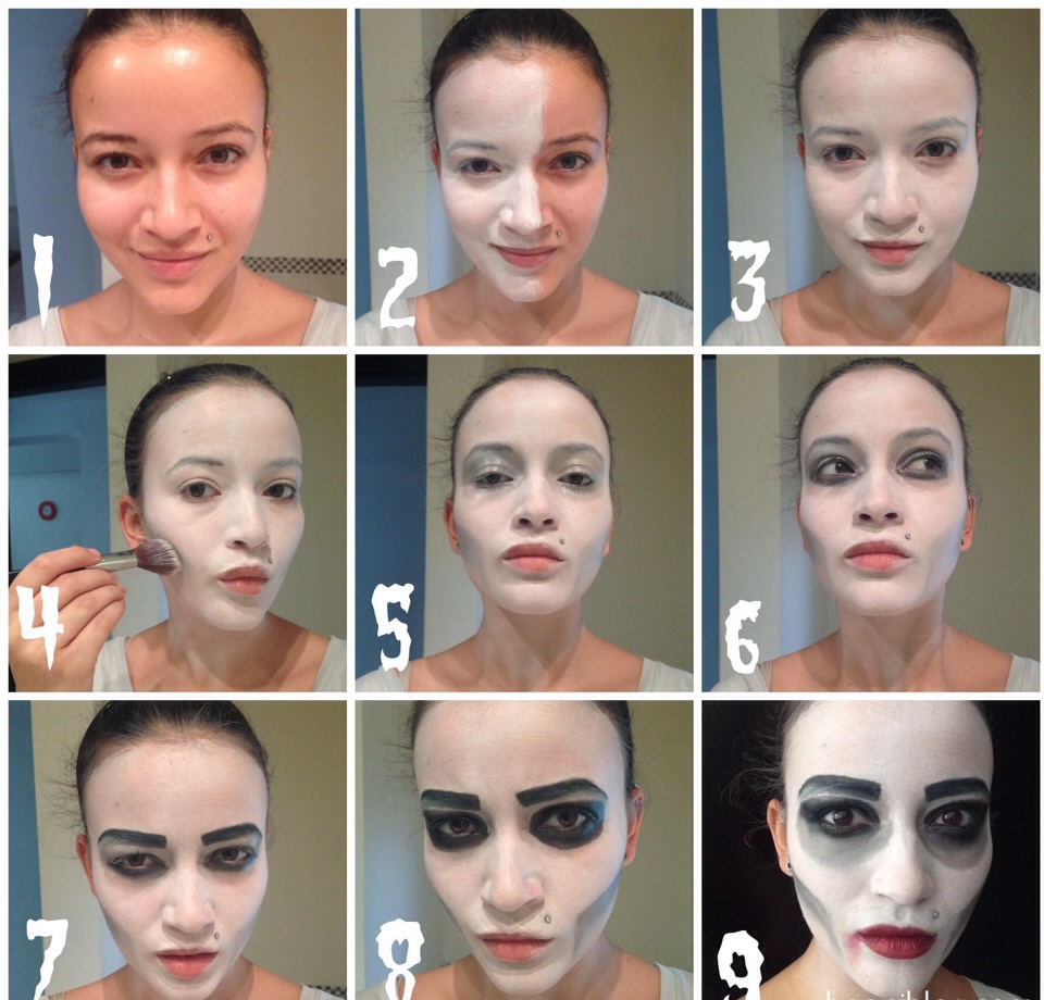 Easy Halloween Makeup Tutorials! #HalloweenTip
