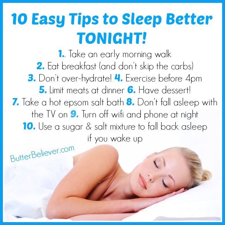 Tips On How To Sleep Better 😱👍💯