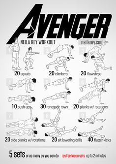 Super Hero Workouts