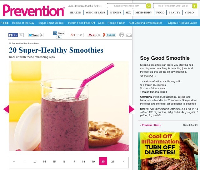 20 Super-Healthy Smoothies π