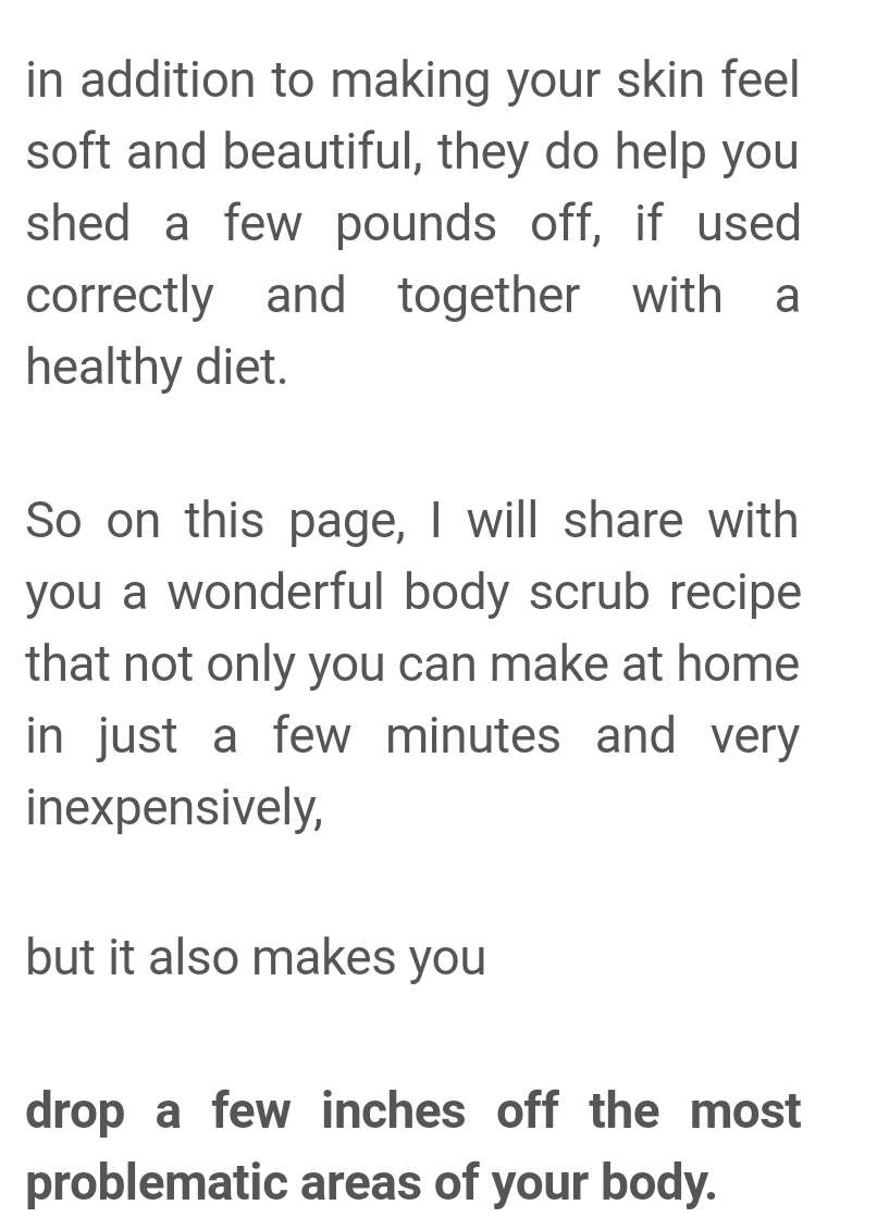 Scrub Off Pounds And Inches With This Homemade Sugar Scrub!!!